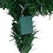 6ft. Pre-Lit Fiber Optic Artificial Christmas Tree with Star Tree Topper and Pot, LED Color-Changing Lights